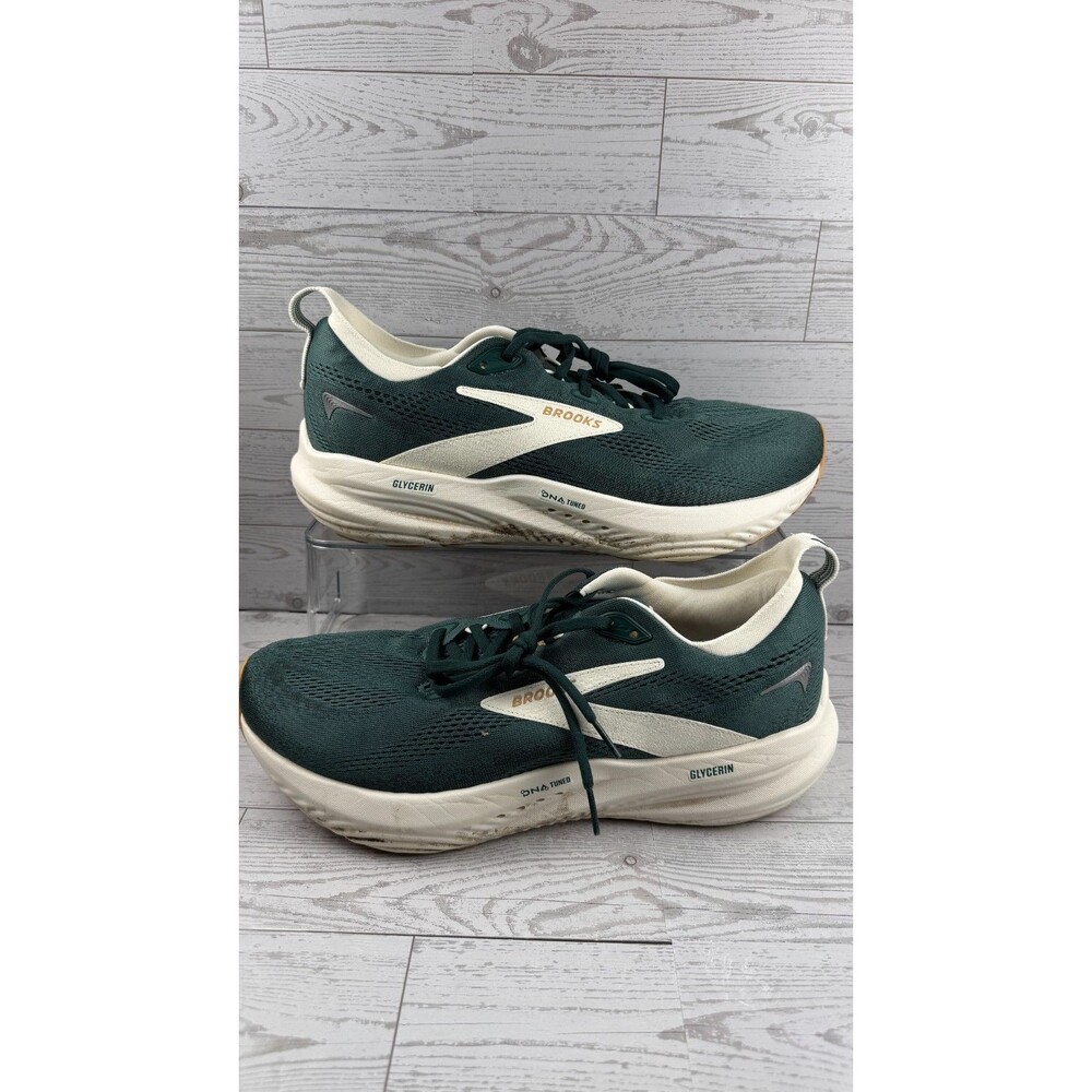 Brooks Glycerin 22 1104451D307 Green 11D Mens Sneakers Mesh Running Shoes #965